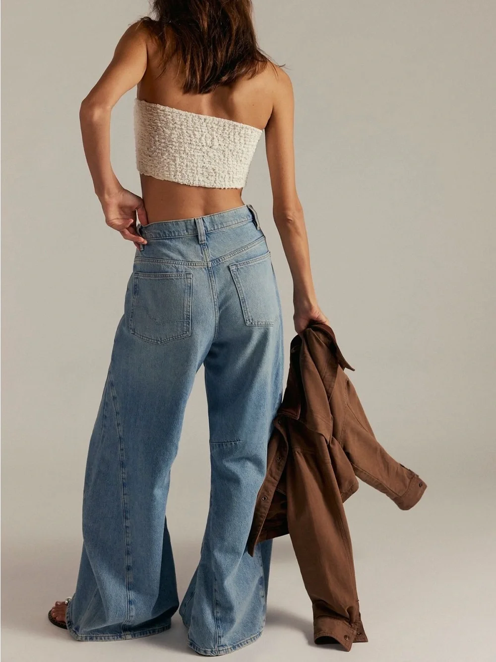 We The Free Eden Slouchy Flare Jeans Size 27 NWT Fast Forward